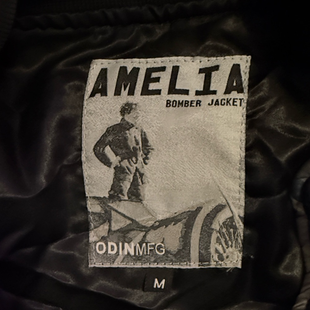 Odin Amelia Women’s Black Bomber Riding Jacket - Picture 2 of 4